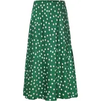 TATUUM Jupe 'Satini 1' vert / blanc