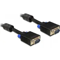 DeLOCK 5m VGA Câble VGA VGA (D-Sub) Noir