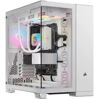 Corsair CC-9011270-WW Geh Midi 6500X iCUE LINK RGB Dual Chamber White