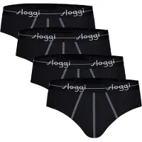 Sloggi Slip bleu fumé / noir / blanc