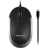 Macally - Rato DynaMouse USB-C (noir/gris sidéral)