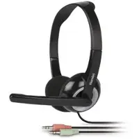 Hamlet HHEADMJK écouteur/casque Avec fil Arceau Bureau/Centre d'appels Noir