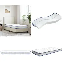 vidaXL Matelas mousse à mémoire de forme 200×90×17 cm - Matelas mousse - Matelas mousse à mémoire de forme - Matelas à mémoire de forme