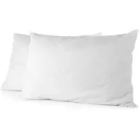 HOME LINGE PASSION Set de taies d'oreiller HOME LINGE PASSION Blanc (50 x 70 cm) - 2 unités