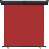 The Living Store Store de balcon 165x250 cm rouge