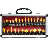 GEKO Set de fraises à bois façonnées 25pcs G01203