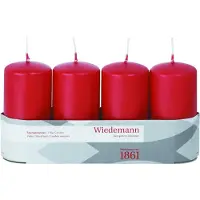 Wiedemann Bougies cylindriques (4 pcs)