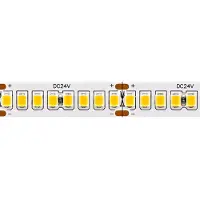 Sigor 21,6W/m Bande LED PRO 2700K 5m 240 LED/m IP20 24V 2722lm RA90 (Blanc, 500 cm, Intérieur)
