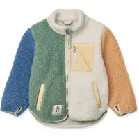 Liewood Veste mi-saison 'Nolan' camel / écru / gentiane / roseau