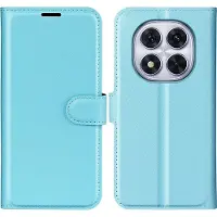 Cover-Discount Xiaomi Redmi Note 14 Pro 5G - Leder Etui Hülle (Xiaomi Redmi Note 14 Pro 5G), Coque pour téléphone portable, Bleu