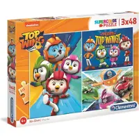 Clementoni 3X48 pièces puzzles Top Wing 25241X6