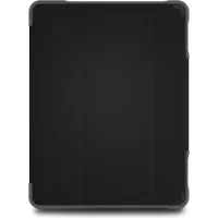 STM Dux Plus Duo Apple iPad 10.2 (2019) Flip Hoes Zwart
