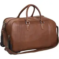 The Chesterfield Brand Cuir trolley sac de voyage Jayven Trolley Travelbag Cognac brun 60cm