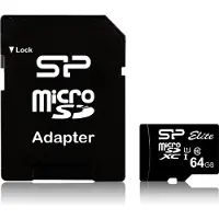 Silicon Power Ellite 64 Go MicroSDXC UHS-I Classe 10
