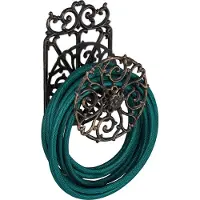 Relaxdays Support tuyau d?arrosage, design antique