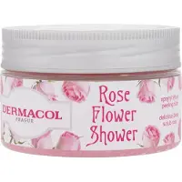 Dermacol Douche à la rose - Gommage pour le corps (200 ml)