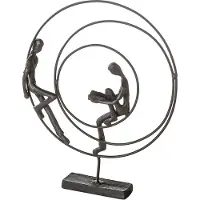 Casablanca by Gilde Casablanca Desikgn Sculpture Circles Fer