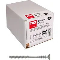 Tox Vis à Tête Fraisée Cruciforme 09010108 Js-s 6/120 100 Unités