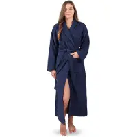 Normani Peignoir long marine