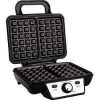 VOX Gaufrier WF-2081M, Gaufrier, Noir, Argent