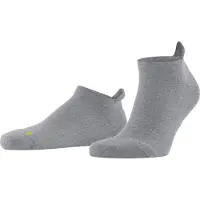 Falke Chaussettes de sport gris chiné / citron vert
