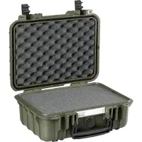Explorer Cases 3317HL.G Mallette de transport avec mousse verte 330x234x170 mm