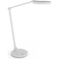 FeinTech SKT LTL00120 - Lampe de bureau LED 7 W avec bouton rotatif blanc (540 lm)