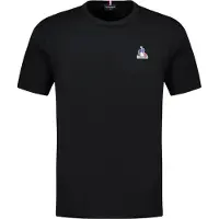 Le coq sportif pour homme. 2422103 T-shirt Essentiels noir (S), Casuel, Coton, Multisport, Manche courte