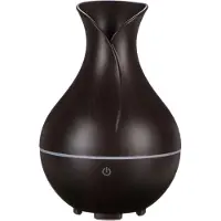 Sixtol Diffuseur d'arômes Bloom bois foncé 200ml (200 ml)