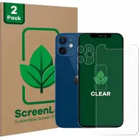 ScreenLeaf Film de protection durable Protection d'écran Film clair transparent (Apple iPhone 12 mini), Téléphone portable : film de protection, Transparent
