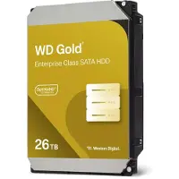 Western Digital Disque dur HDD Gold 26 To 3,5" SATA WD261KRYZ