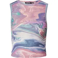 Nasty Gal Haut mélange de couleurs / rose