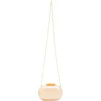 NAEMI Pochette pêche / blanc perle