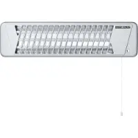 Stiebel Eltron Radiateur infrarouge à quartz IW120, 1,2 kW, 230 V, montage mural, IPX4, 1 pièce.