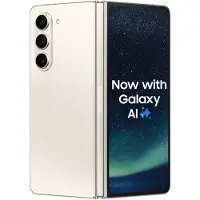 Samsung Téléphone portable Galaxy Z Fold5, 12GB RAM, 512GB, 5G, Cream