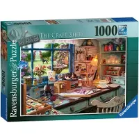 Ravensburger Puzzle My Refuge No.1 : Atelier de bricolage 1000 pièces