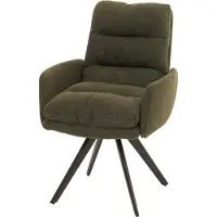 Mendler Chaise de salle à manger -G66 Bouclé