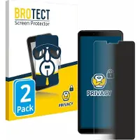 BROTECT Film anti-regards Anti-Spy Privacy Film de protection contre la lumière bleue (Sony Xperia 10 II), Téléphone portable : film de protection, Bleu