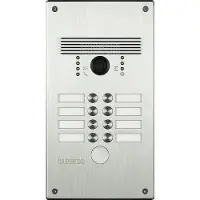 Legrand LEG 308012 Station de porte Vidéo vandalens icher 8RT inox (Câblé, Filaire)