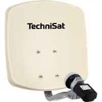 Technisat Antenne offset 33 cm en aluminium V/H-LNB beige DIGIDISH 33 V/H-LNB BEIGE