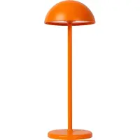 Lucide Lampe de table d'extérieur orange avec batterie intégrée et LED 1,5 W JOY