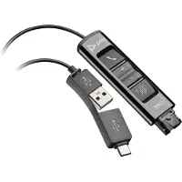 Poly Adaptateur DA85 USB vers QD Noir TAA