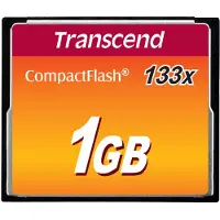 Transcend 133x Compactflash Udma 4 1gb Memory Card Noir