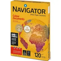 Navigator Colour Documents Lot de 250 feuilles de papier A4 Blanc 120 g/m²