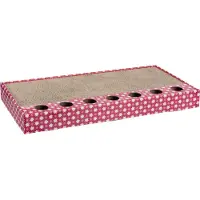 Trixie Carton à gratter avec balles (Balle pour chat)