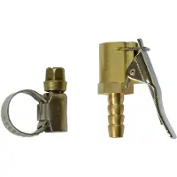 Stanley Embout de gonflage pour valve Schrader, compatible avec compresseur d’air, idéal pour pneus auto vélo et objets gonflables,