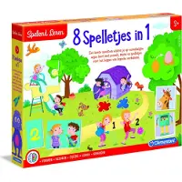 Clementoni Jeu éducatif 8 jeux en 1