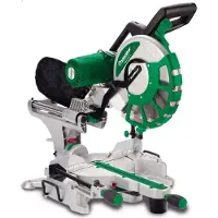 Holzstar Kapp-/Gehrungssäge KGZ 305 E mit Laserprojektion mit Schraubzwinge