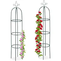 Relaxdays 2x support pour plantes grimpantes (41 cm, 41 cm)