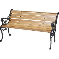 Mendler Banc de jardin -F98 2 places